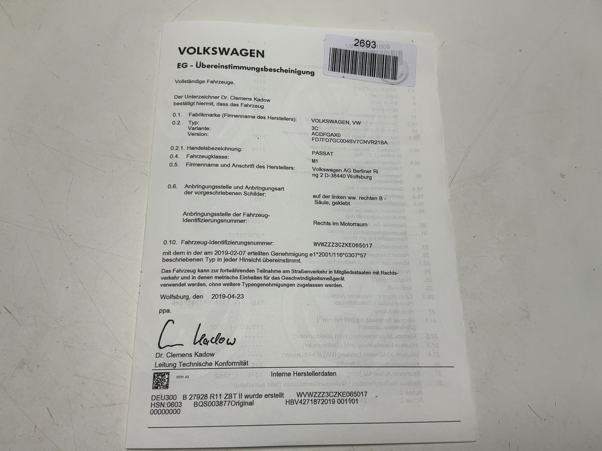 Volkswagen Passat d'occasion
