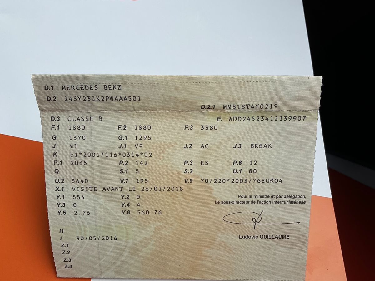 Mercedes-Benz B-Klasse d'occasion