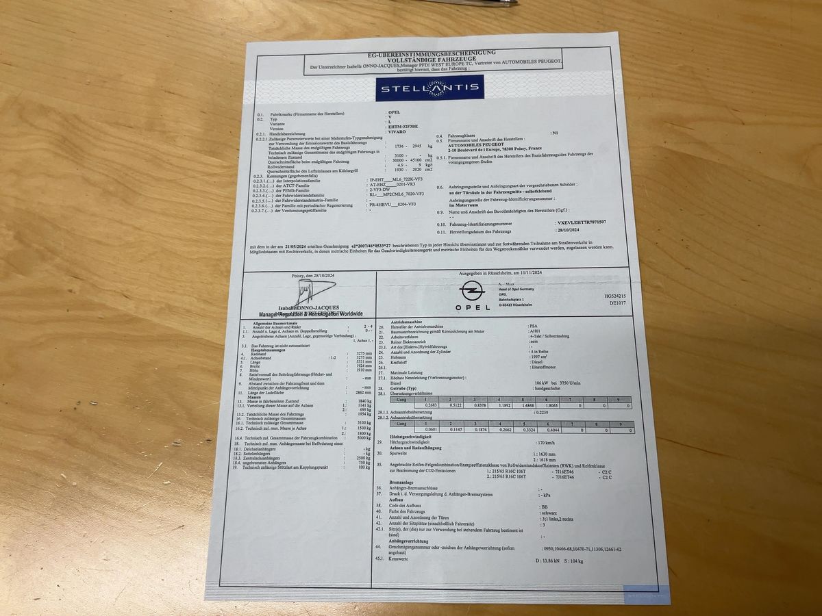 Opel Vivaro d'occasion