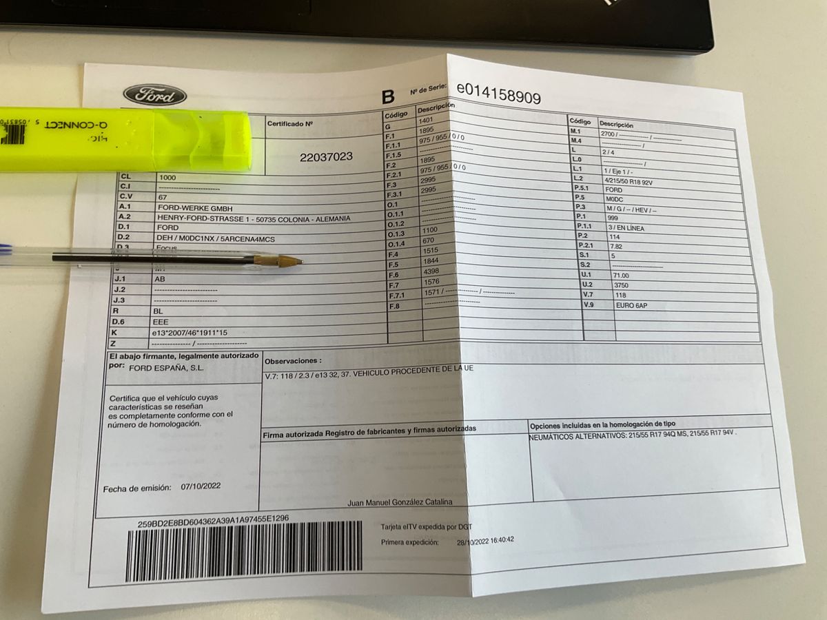 Ford Focus d'occasion