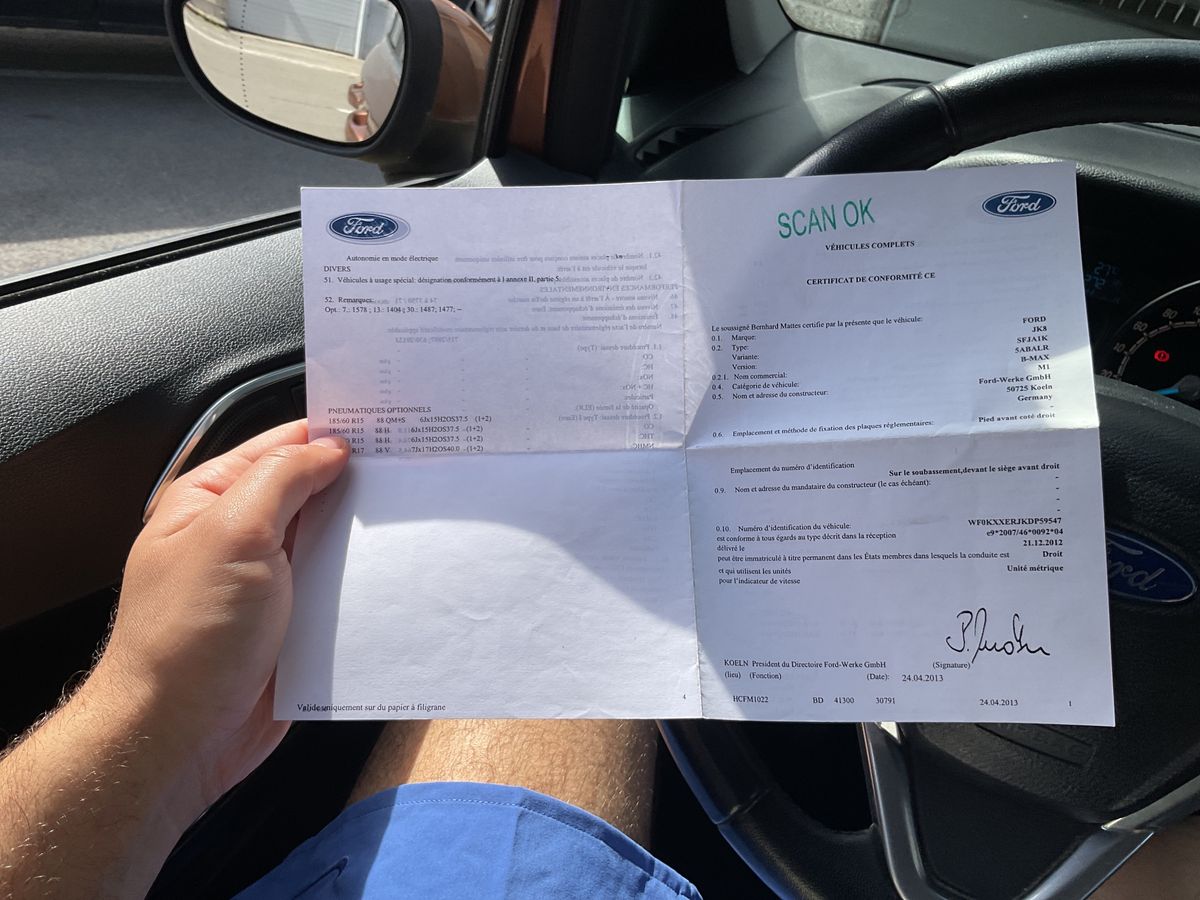 Ford B-Max d'occasion