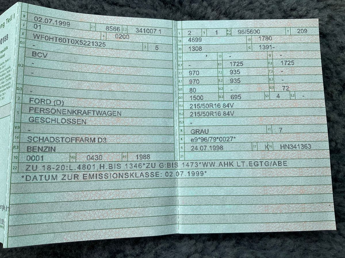 Ford Cougar d'occasion