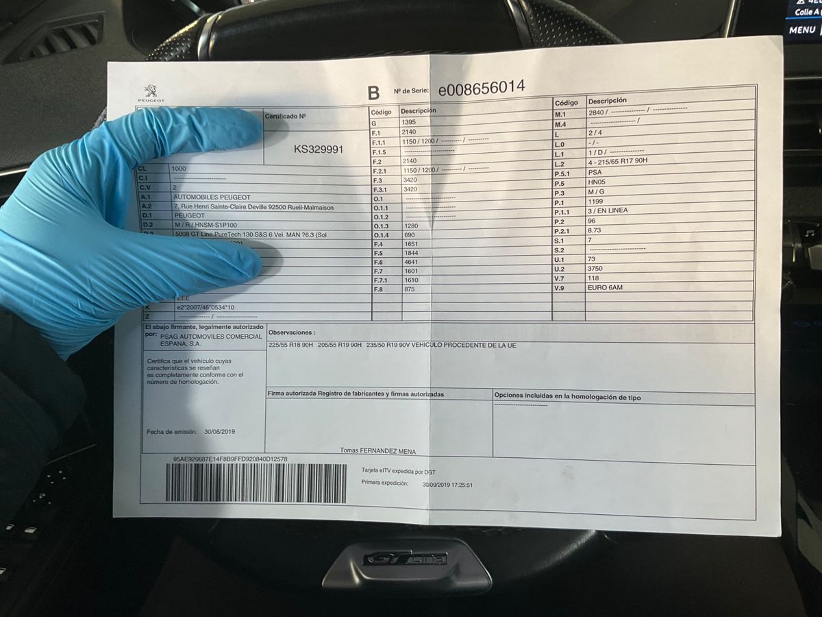 Peugeot 5008 d'occasion