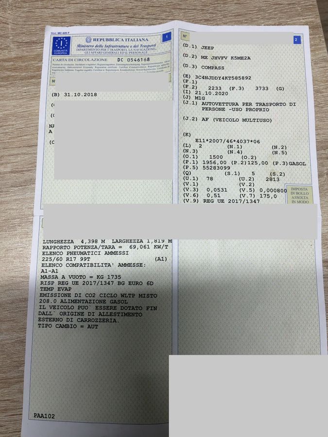 Jeep Compass d'occasion