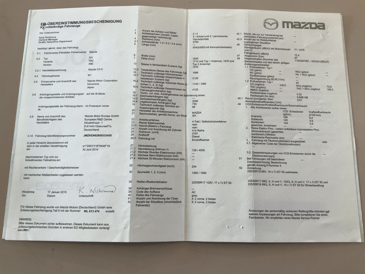 Mazda CX-5 d'occasion