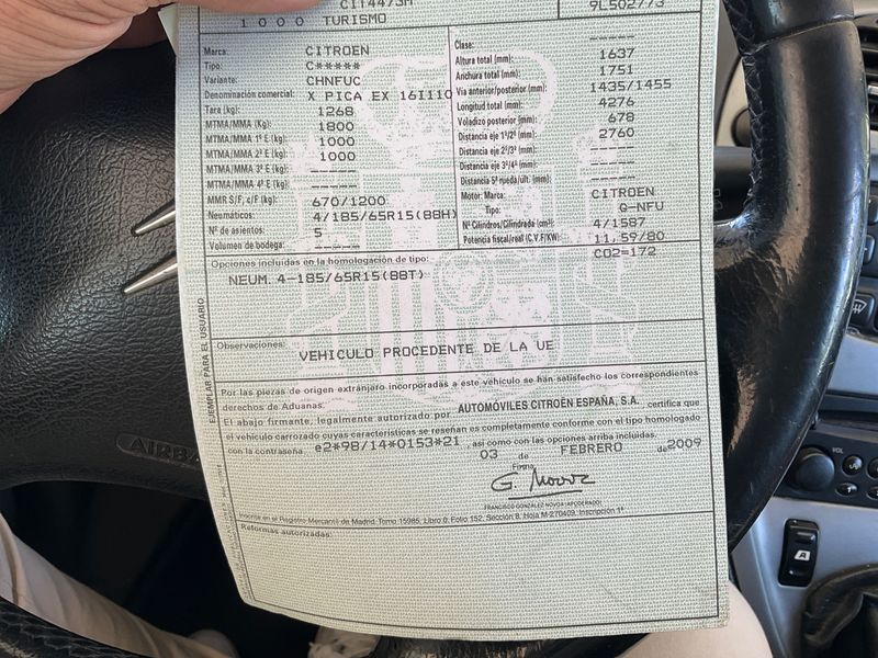 Citroen Xsara Picasso 1.6 LX Plus — zdjęcie 6