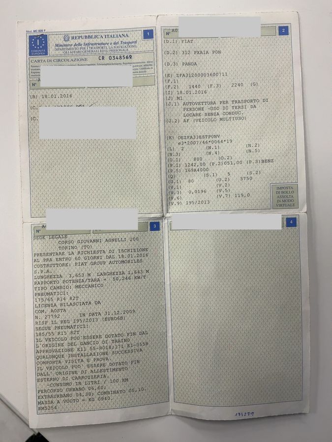 Fiat Panda d'occasion