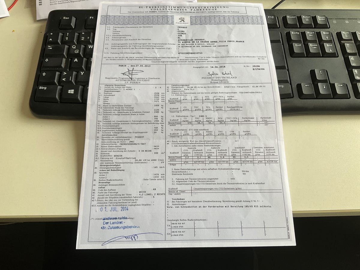 Peugeot 208 1.0 VTi Access