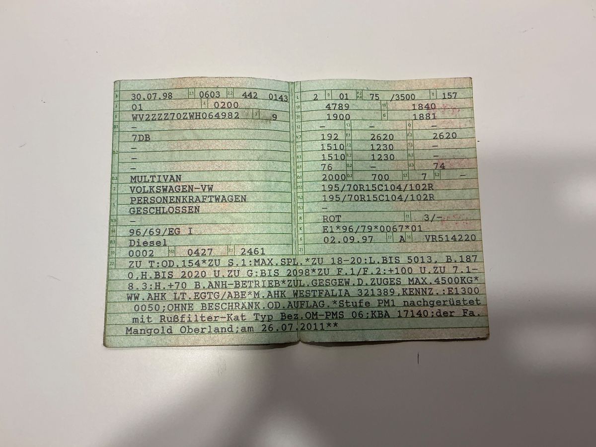 Volkswagen T4 Multivan 2.5 TDI Classic