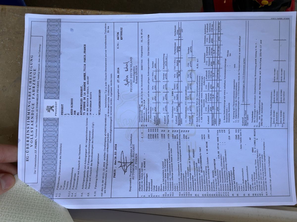 Peugeot 308 d'occasion