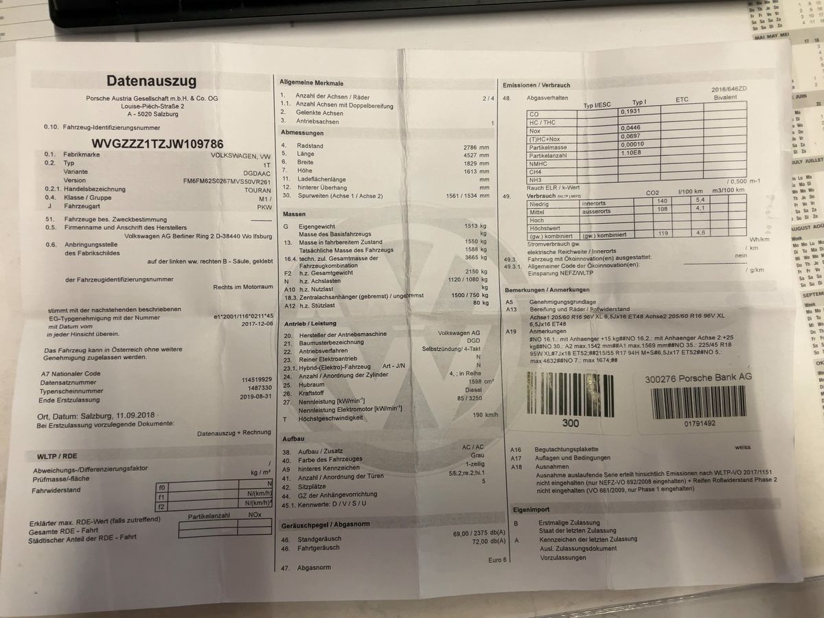 Volkswagen Touran d'occasion