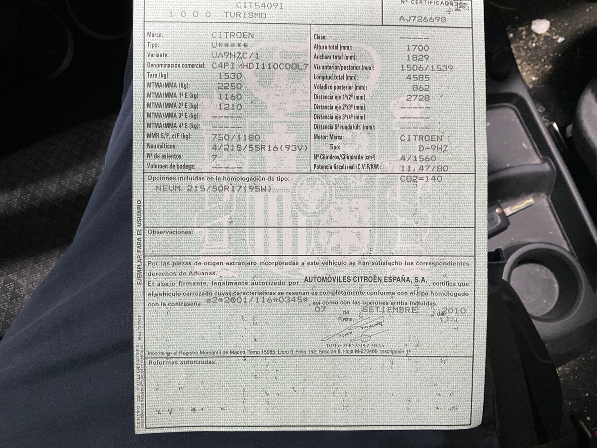 Citroen C4 Grand Picasso 1.6 HDi Cool