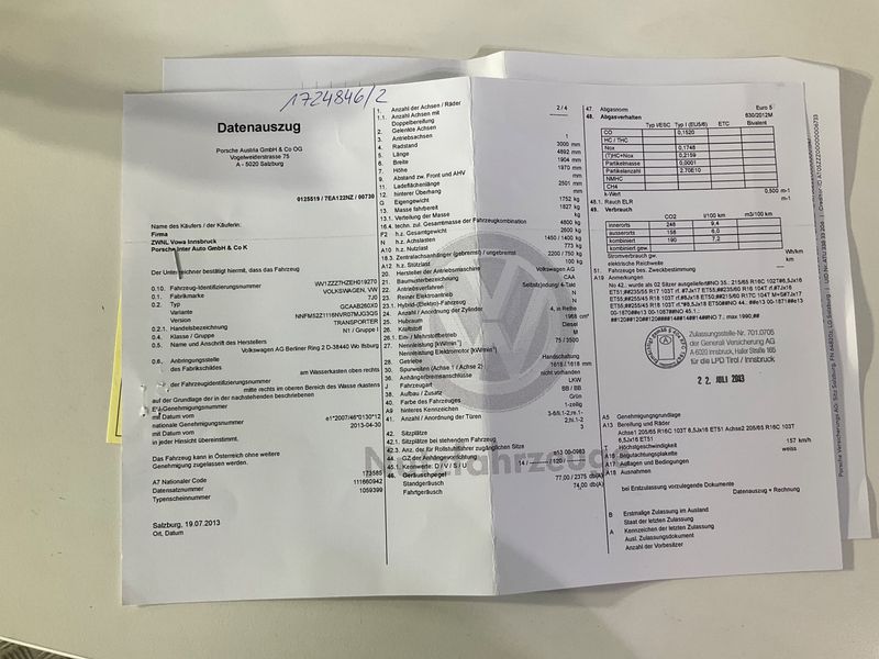 Volkswagen T5 Transporter 2.0 TDI Kasten — zdjęcie 16