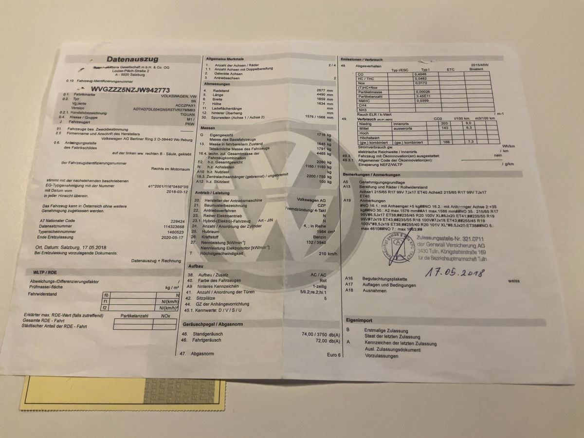 Volkswagen Tiguan d'occasion