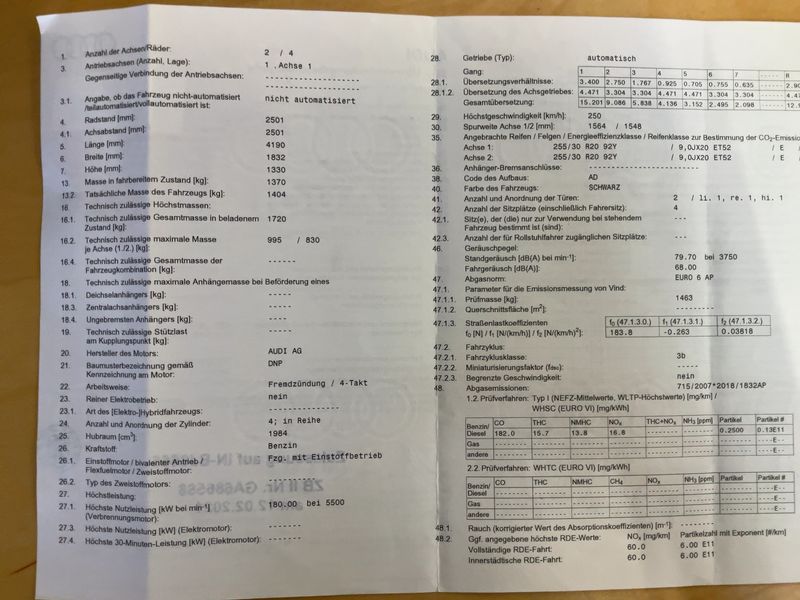Audi TT 45 TFSI — zdjęcie 16