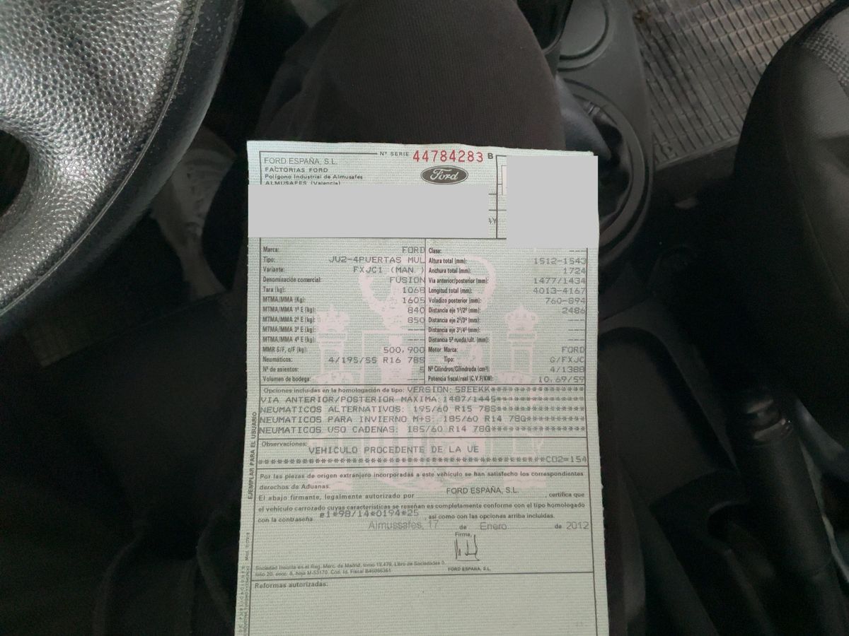 Ford Fusion d'occasion