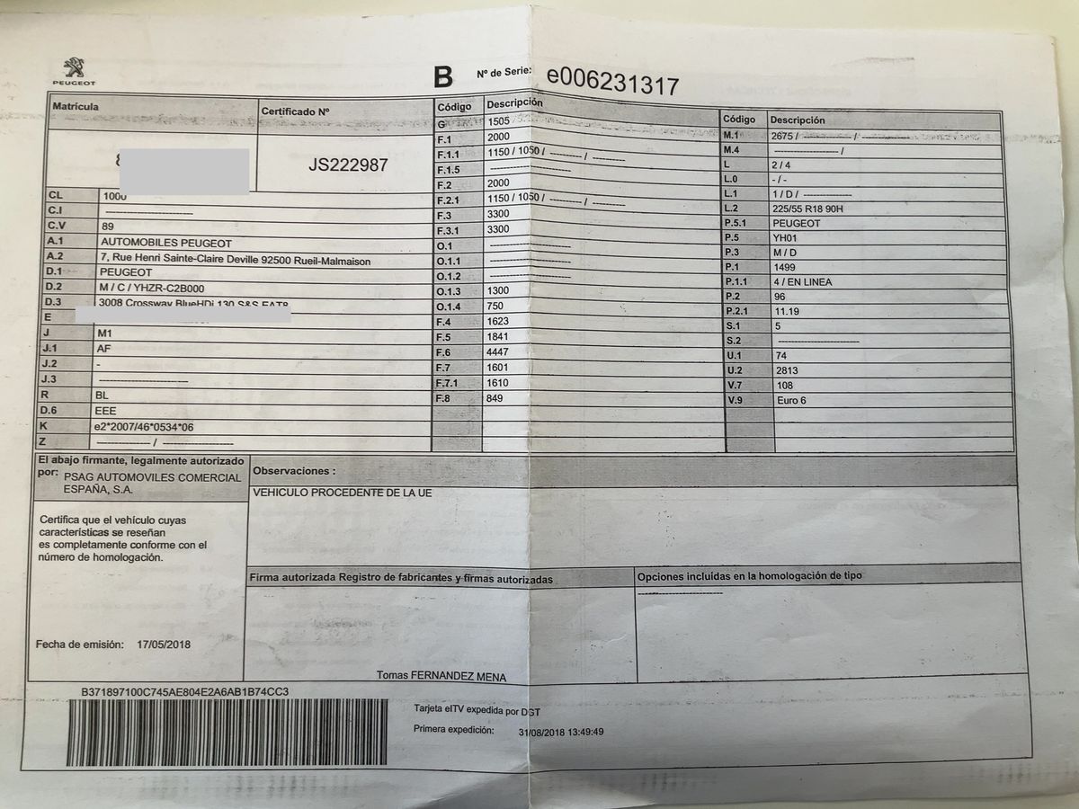 Peugeot 3008 d'occasion