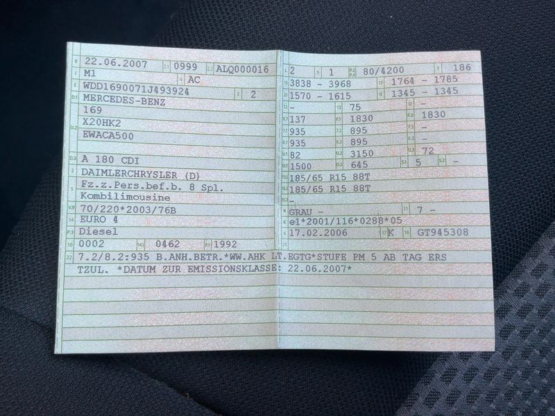 Mercedes-Benz A-Klasse A 180 CDI Avantgarde — zdjęcie 15