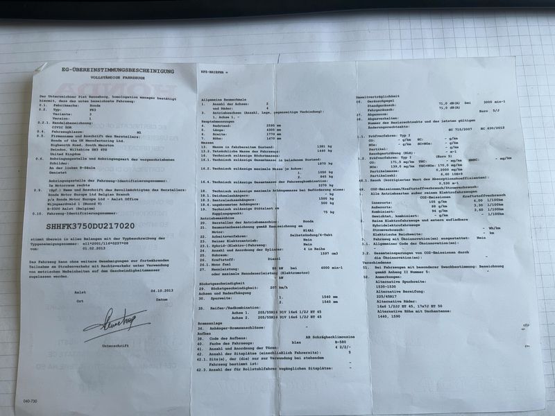 Honda Civic 1.6 DTEC I-DTEC Comfort 2013 – снимка 21