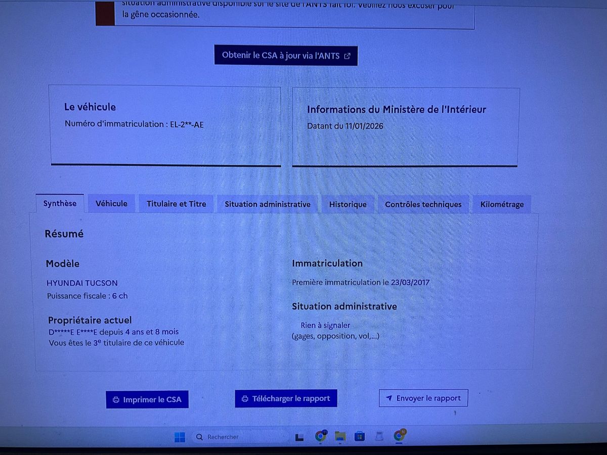 Hyundai Tucson d'occasion