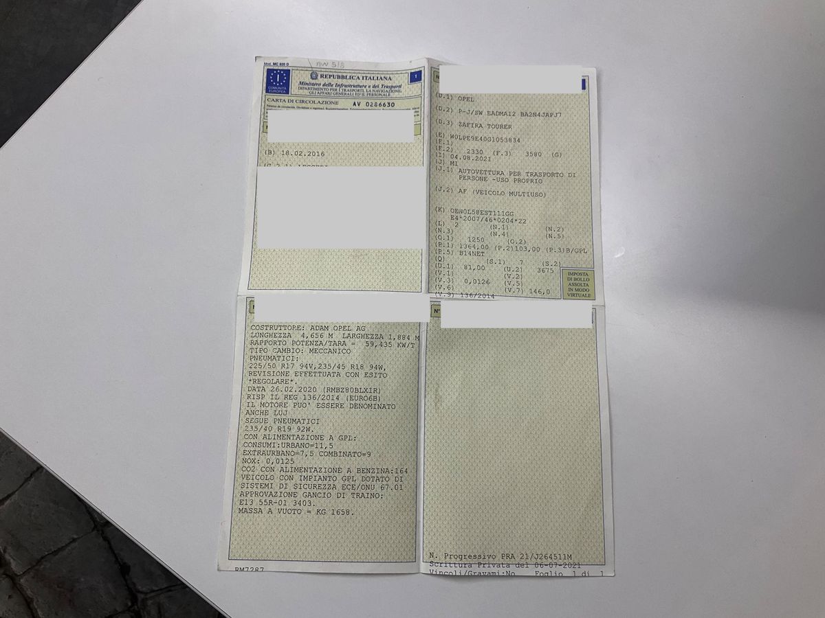 Opel Zafira d'occasion