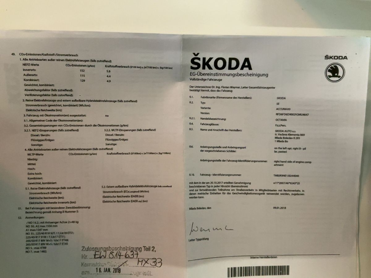 Skoda Octavia d'occasion