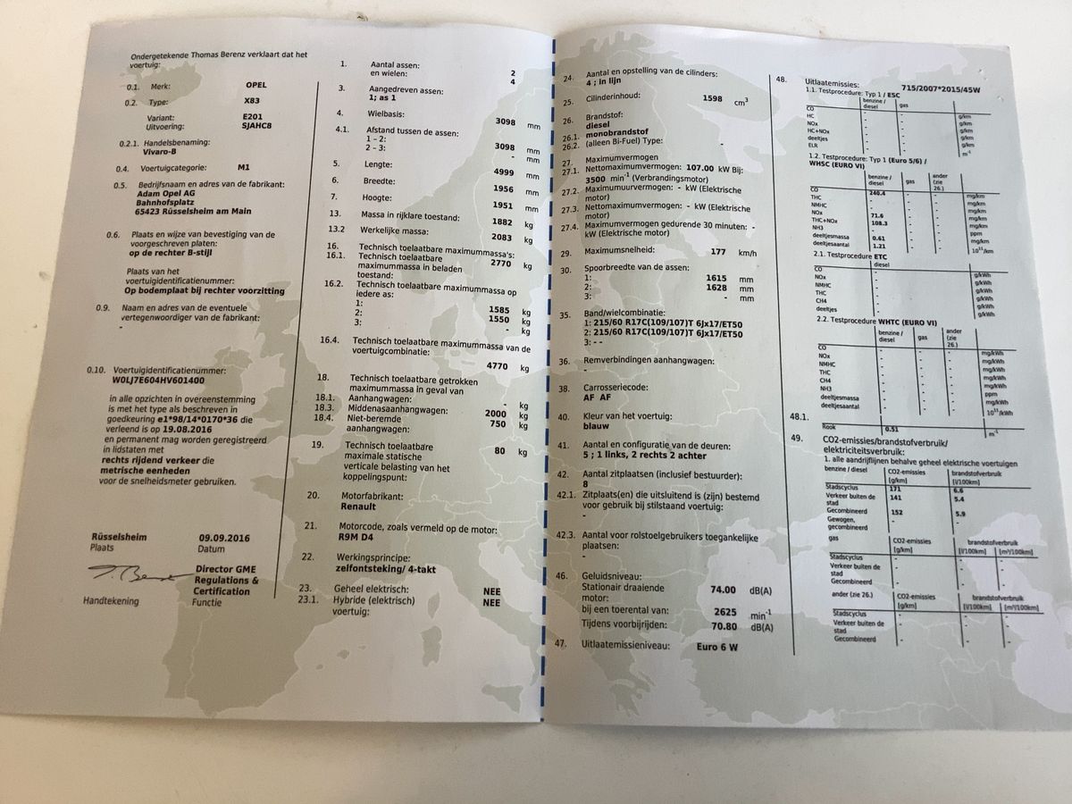 Opel Vivaro d'occasion