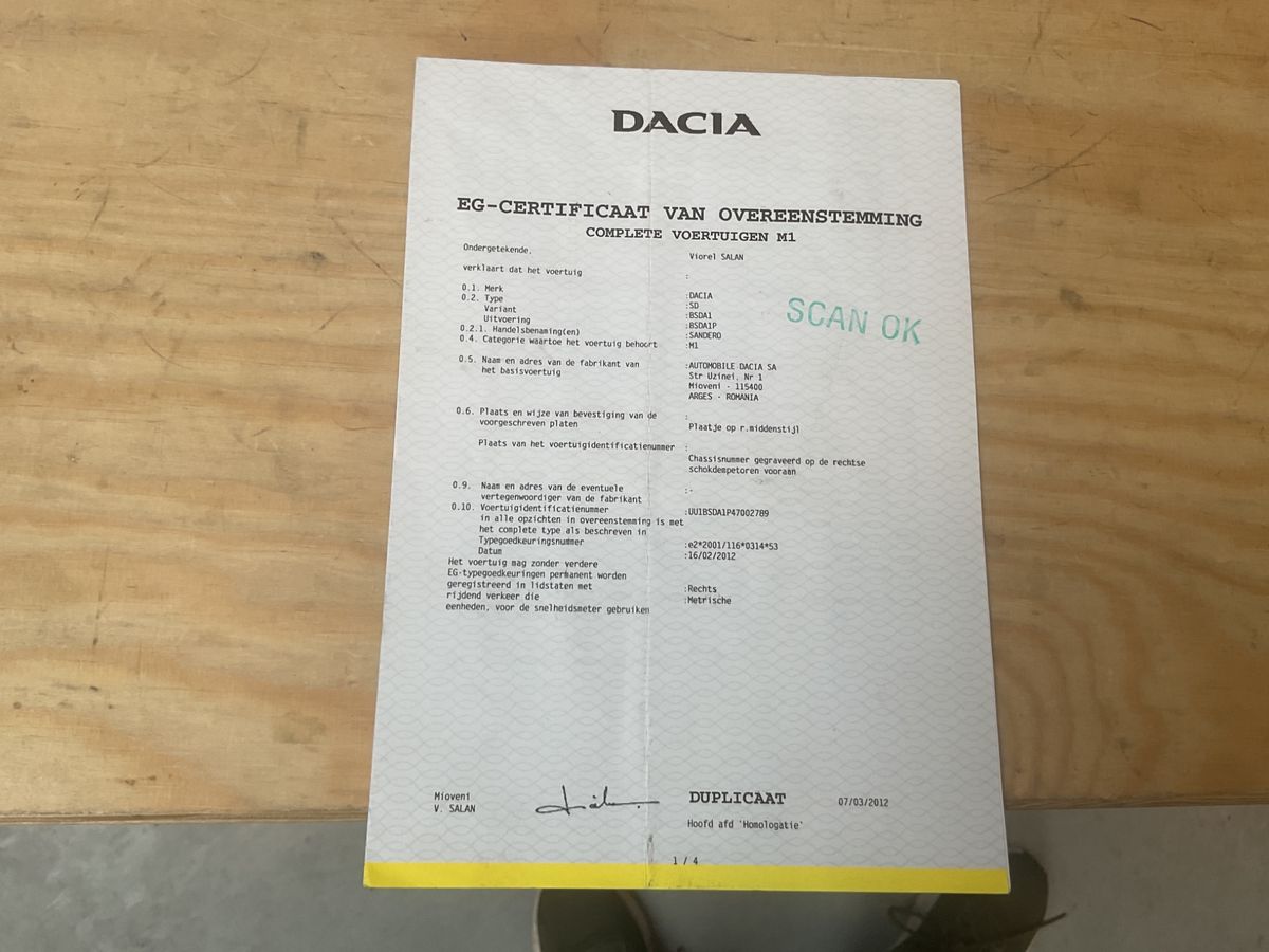 Dacia Sandero d'occasion