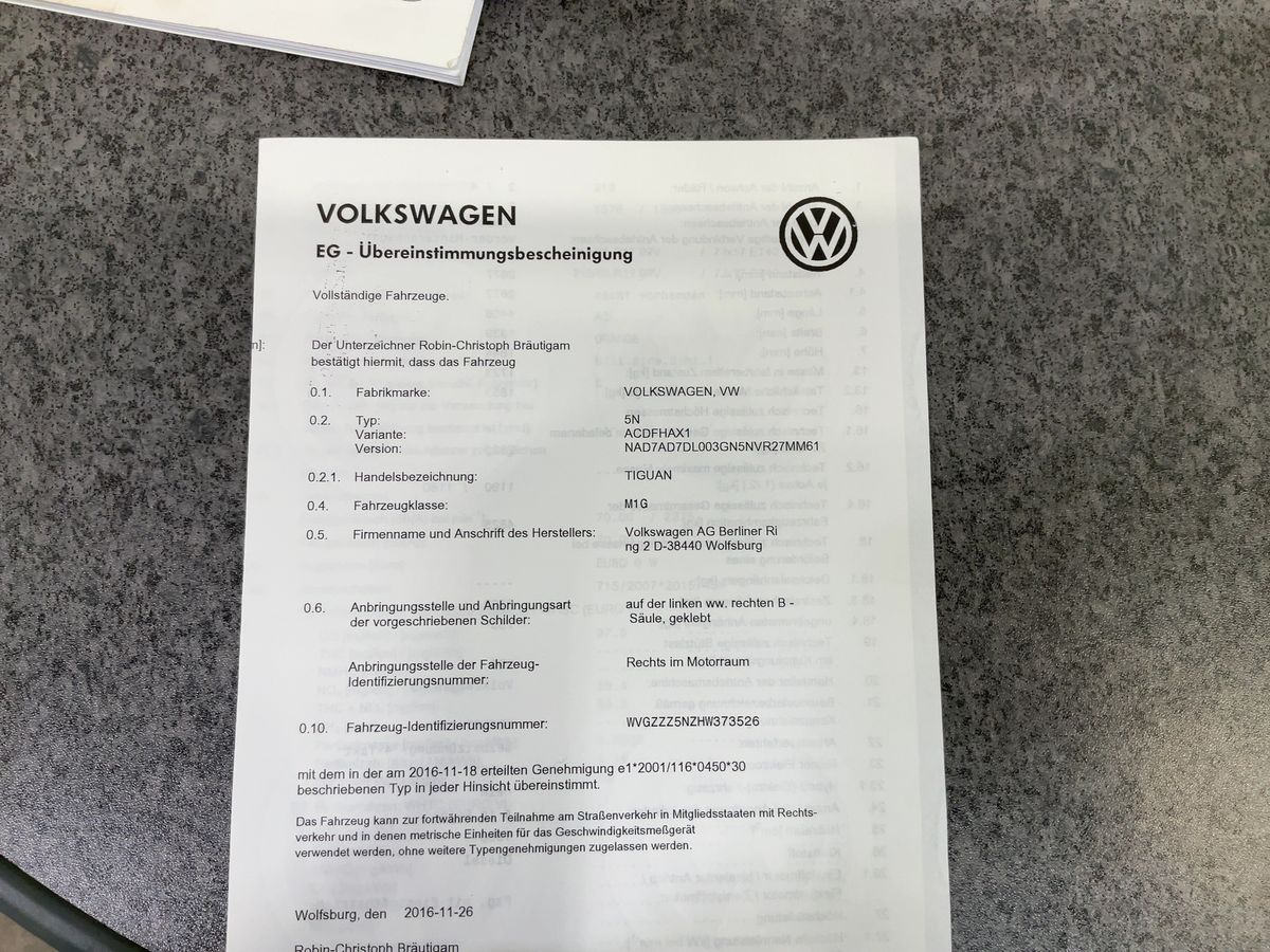 Volkswagen Tiguan d'occasion