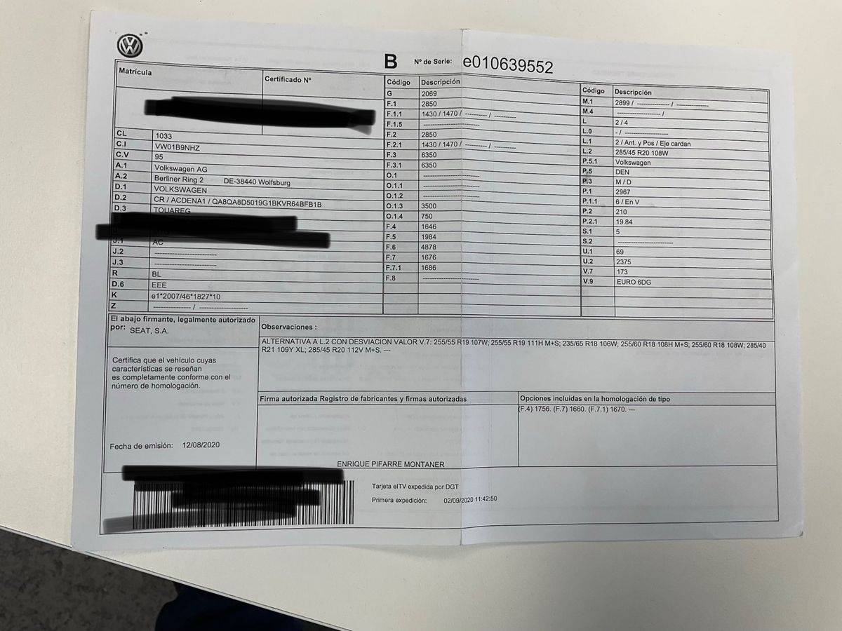 Volkswagen Touareg d'occasion