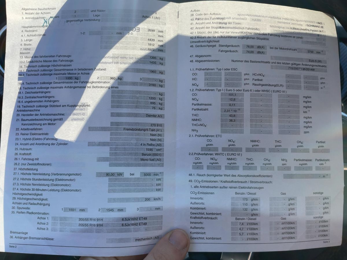 Mercedes-Benz B-Klasse d'occasion