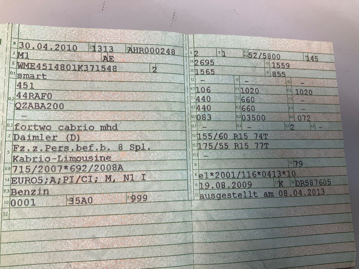 Smart fortwo d'occasion