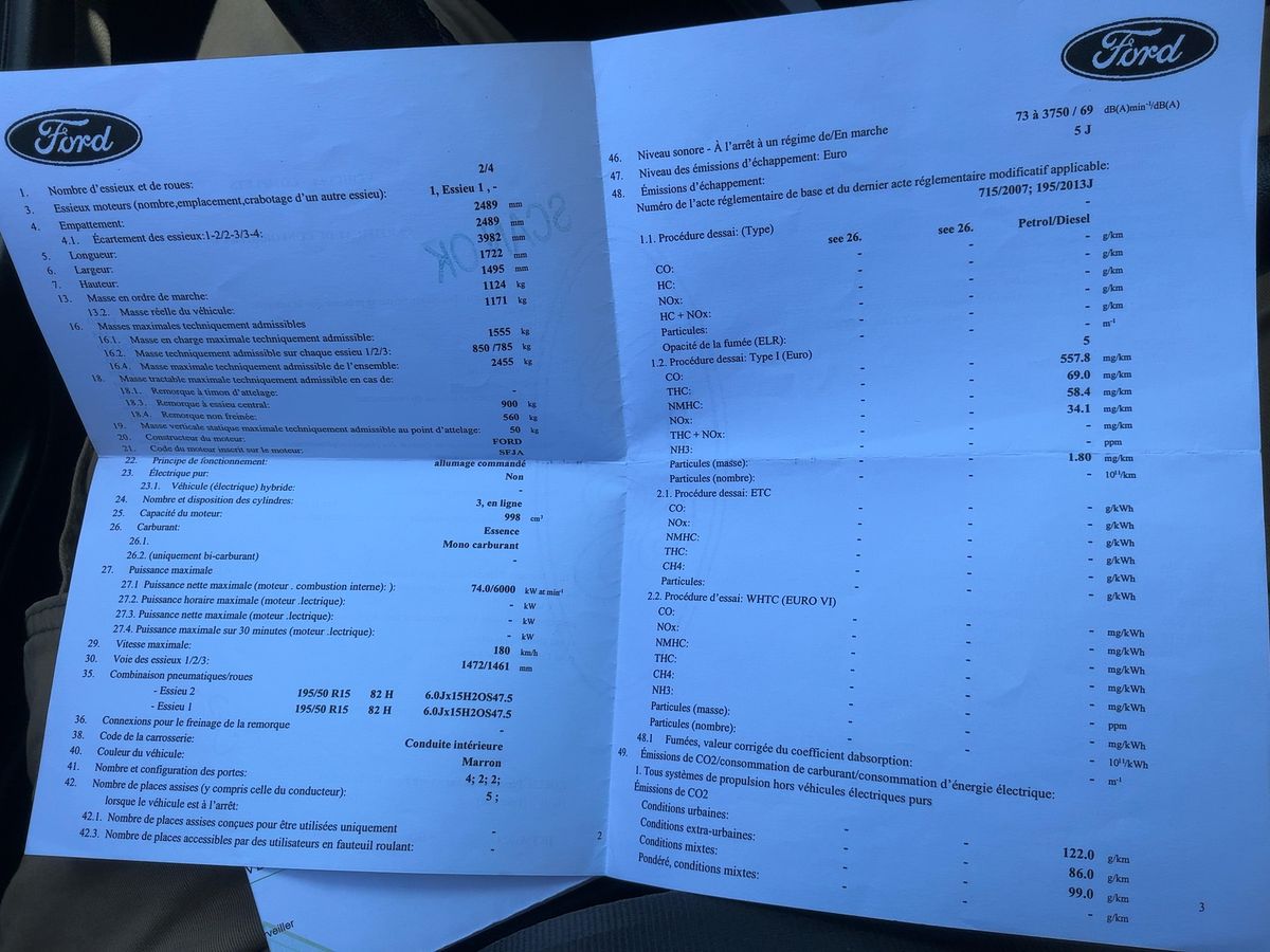 Ford Fiesta d'occasion