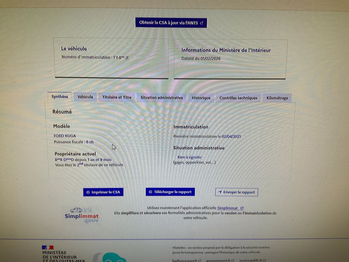 Ford Kuga d'occasion