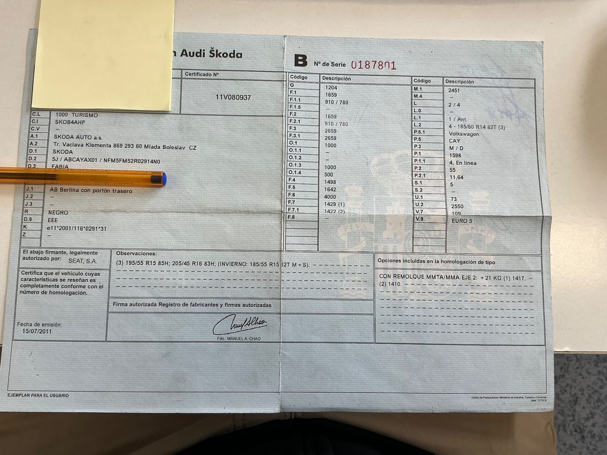 Skoda Fabia 1.6 TDI Family