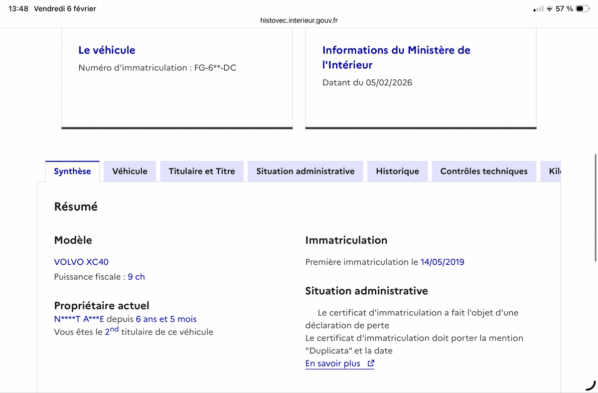 Volvo XC40 d'occasion