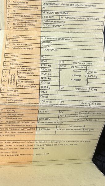Citroen Jumper 2.2 Blue-HDi 35 L4H3 Heavy Start&Stop — zdjęcie 13