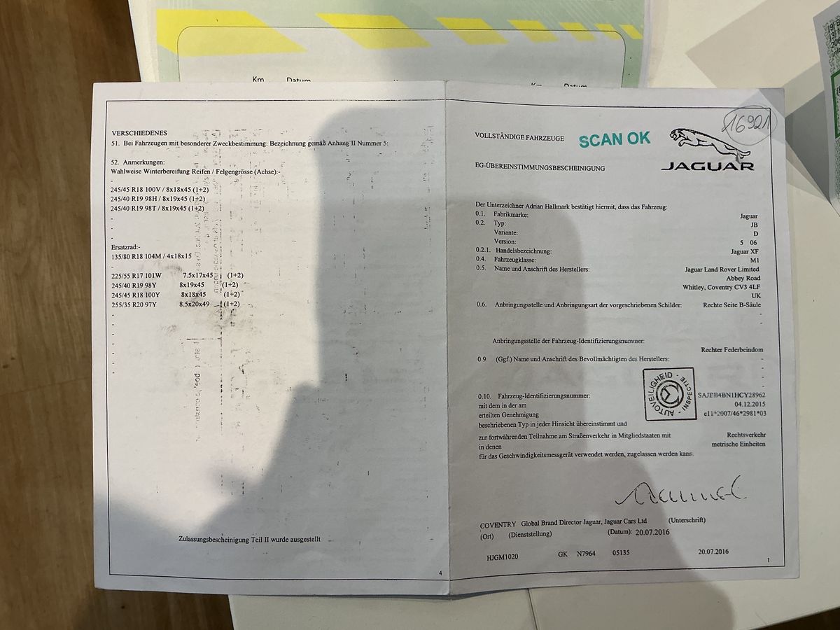 Jaguar XF d'occasion