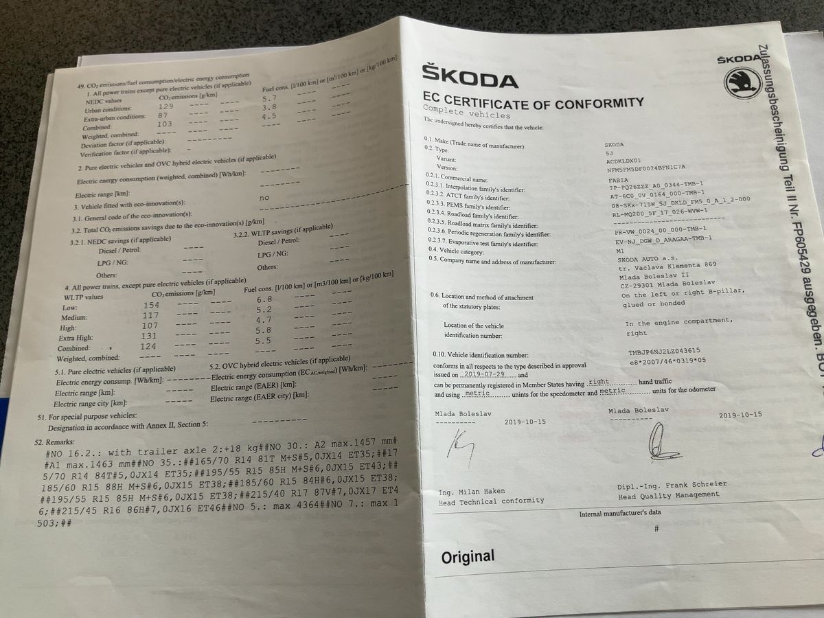 Skoda Fabia d'occasion
