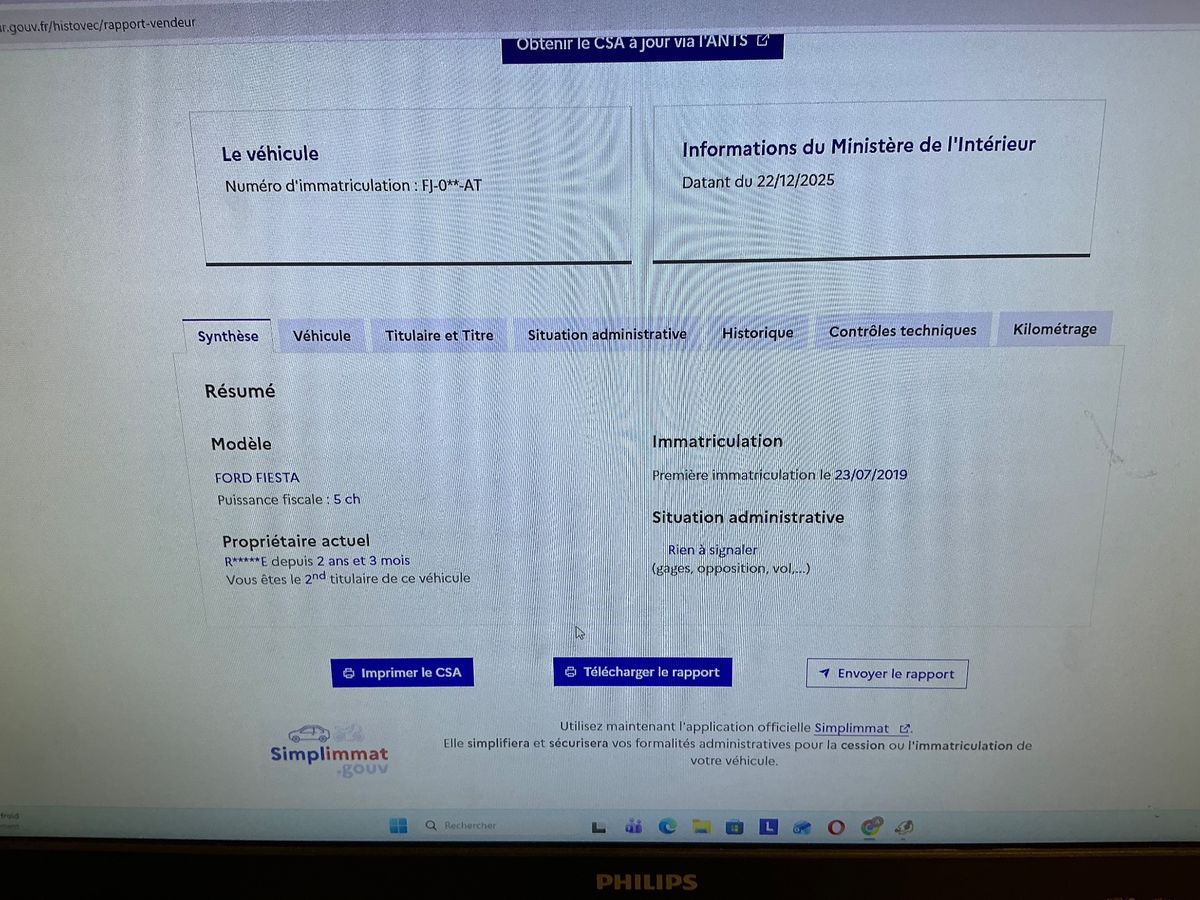 Ford Fiesta d'occasion