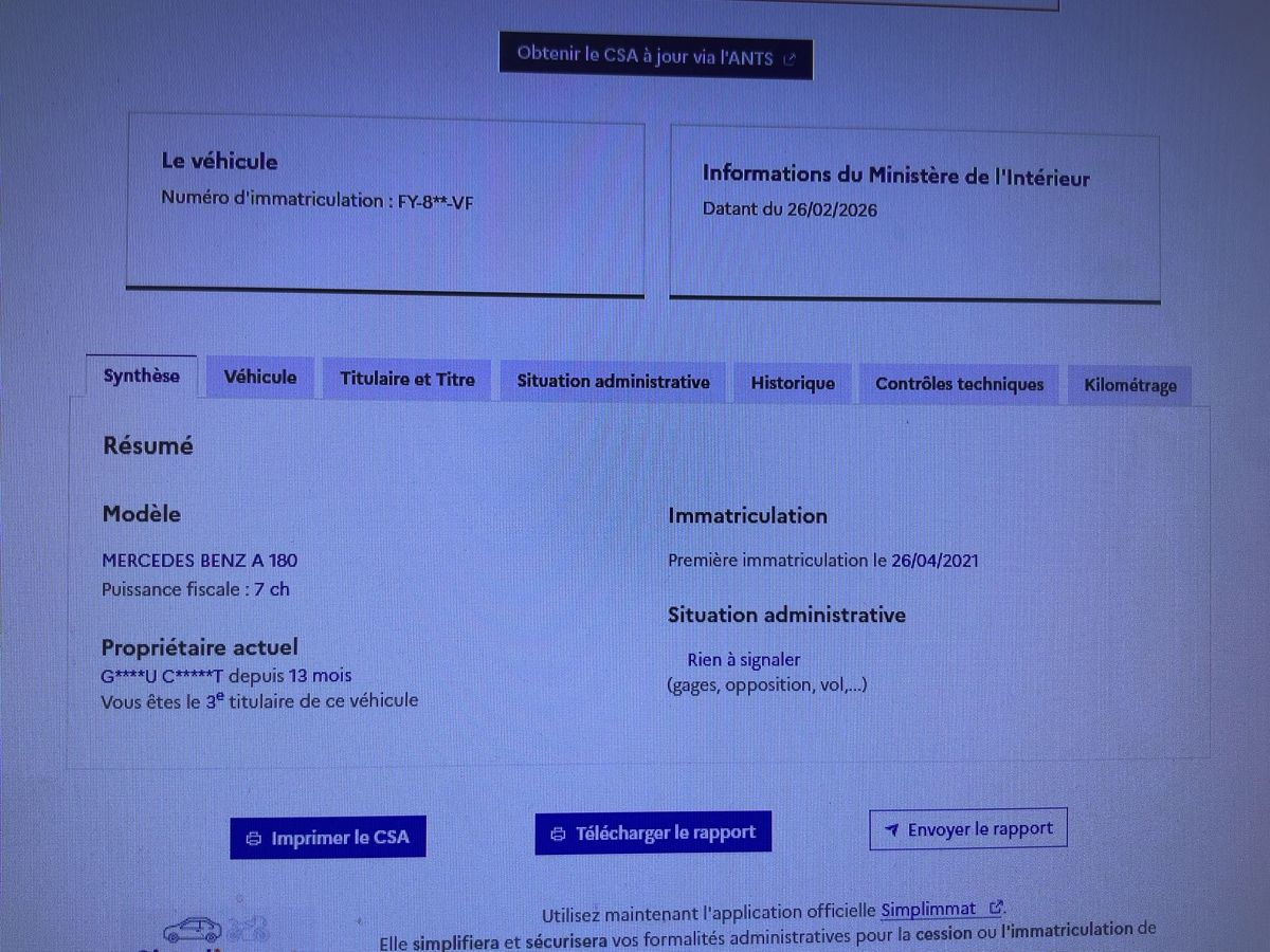 Mercedes-Benz A-Klasse d'occasion