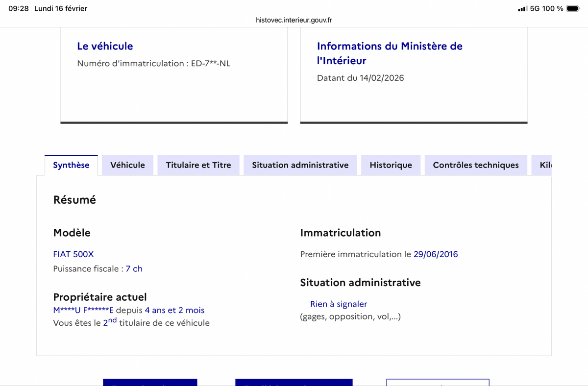 Fiat 500X d'occasion