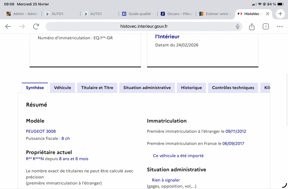 Peugeot 3008 d'occasion