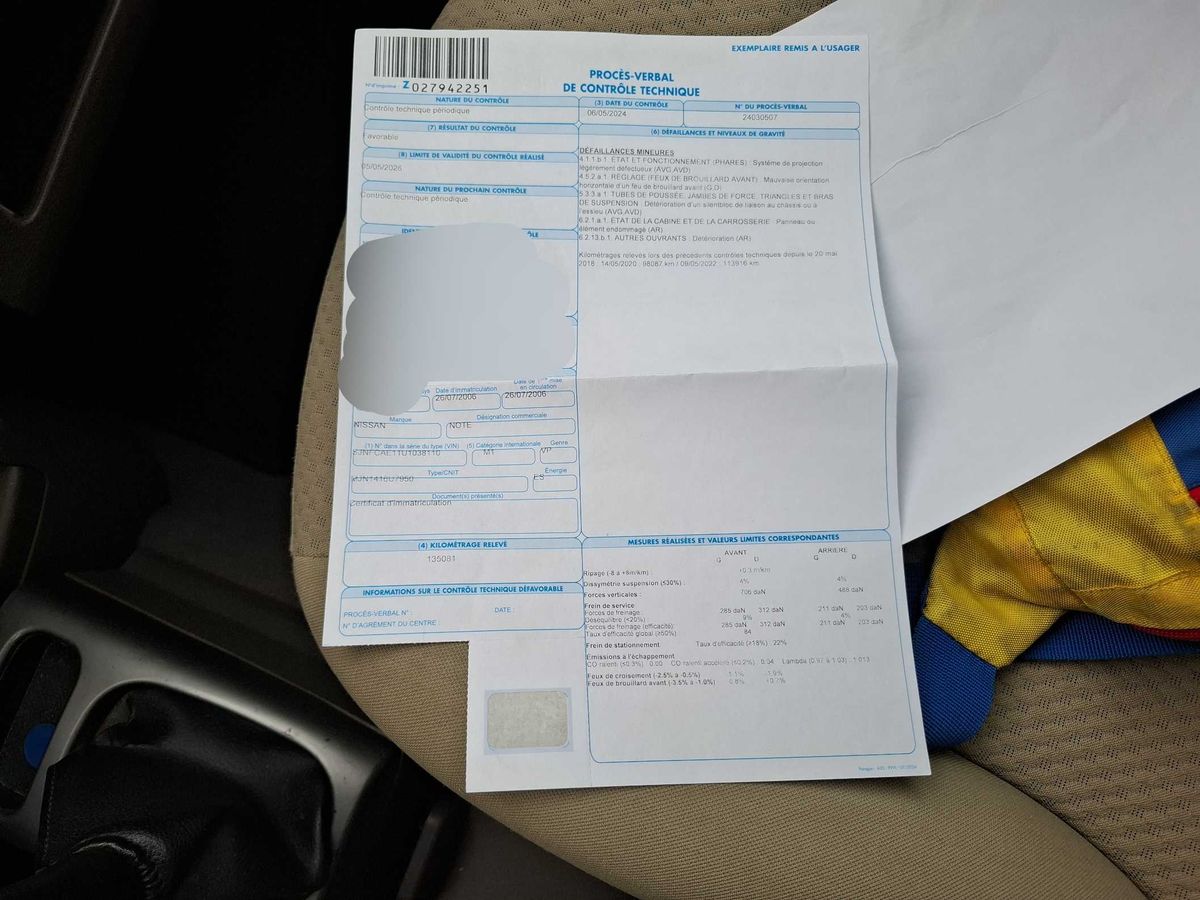 Nissan Note d'occasion