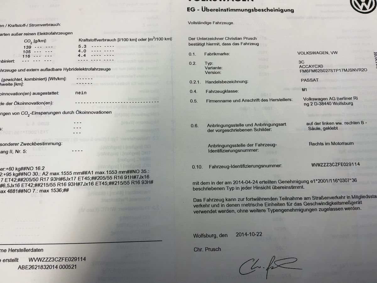 Volkswagen Passat d'occasion