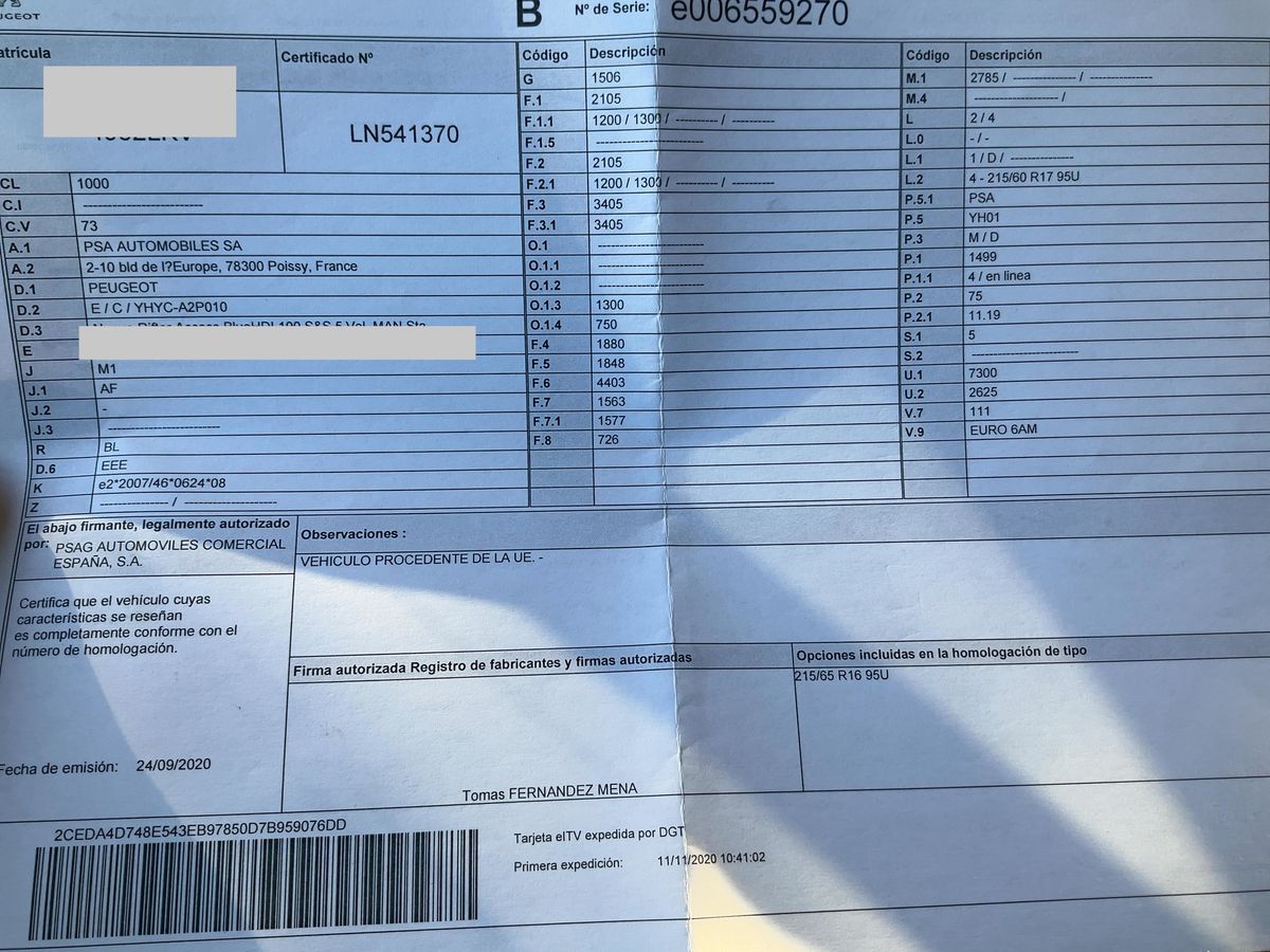 Peugeot Rifter d'occasion