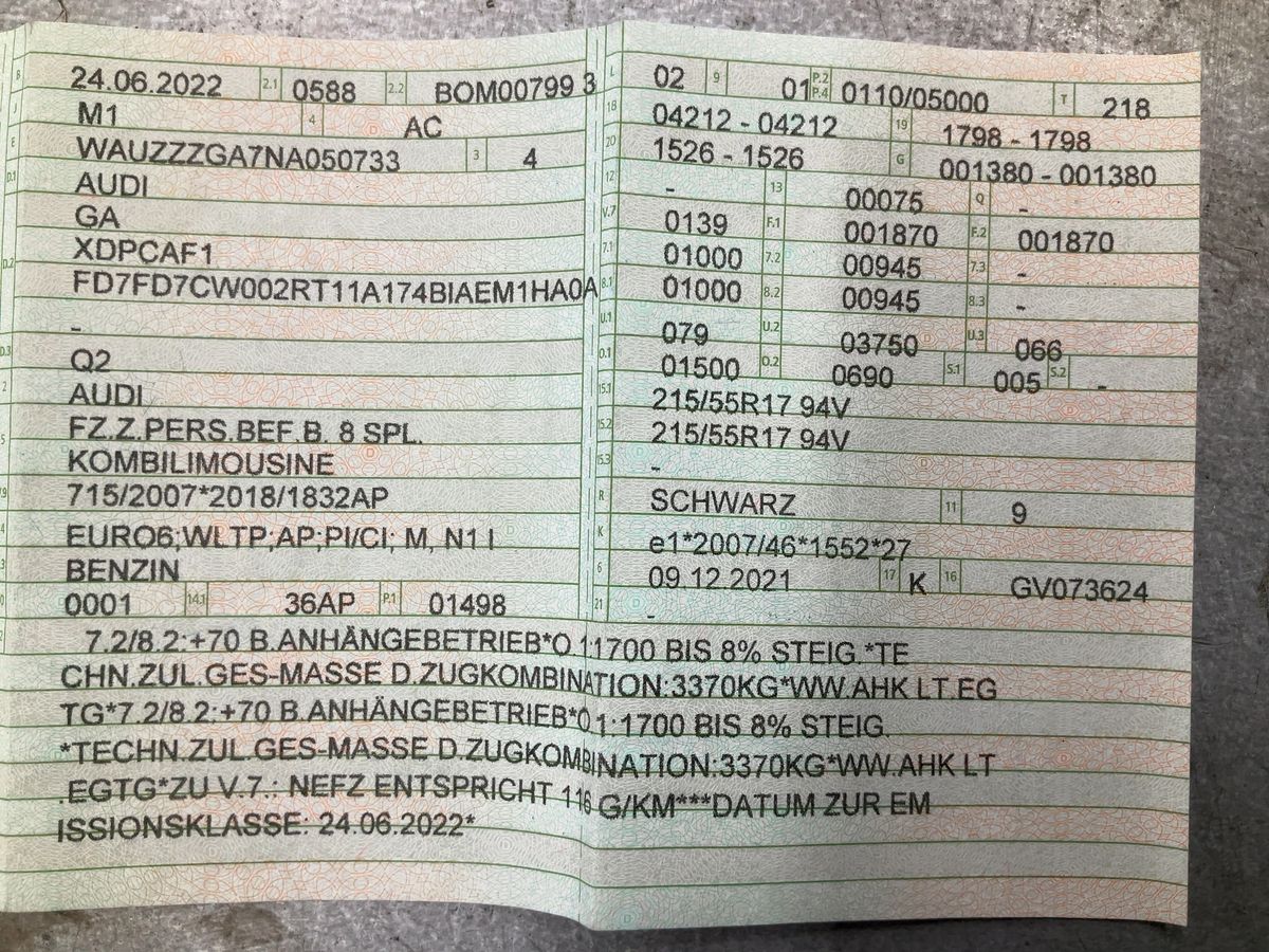 Audi Q2 35 TFSI S line