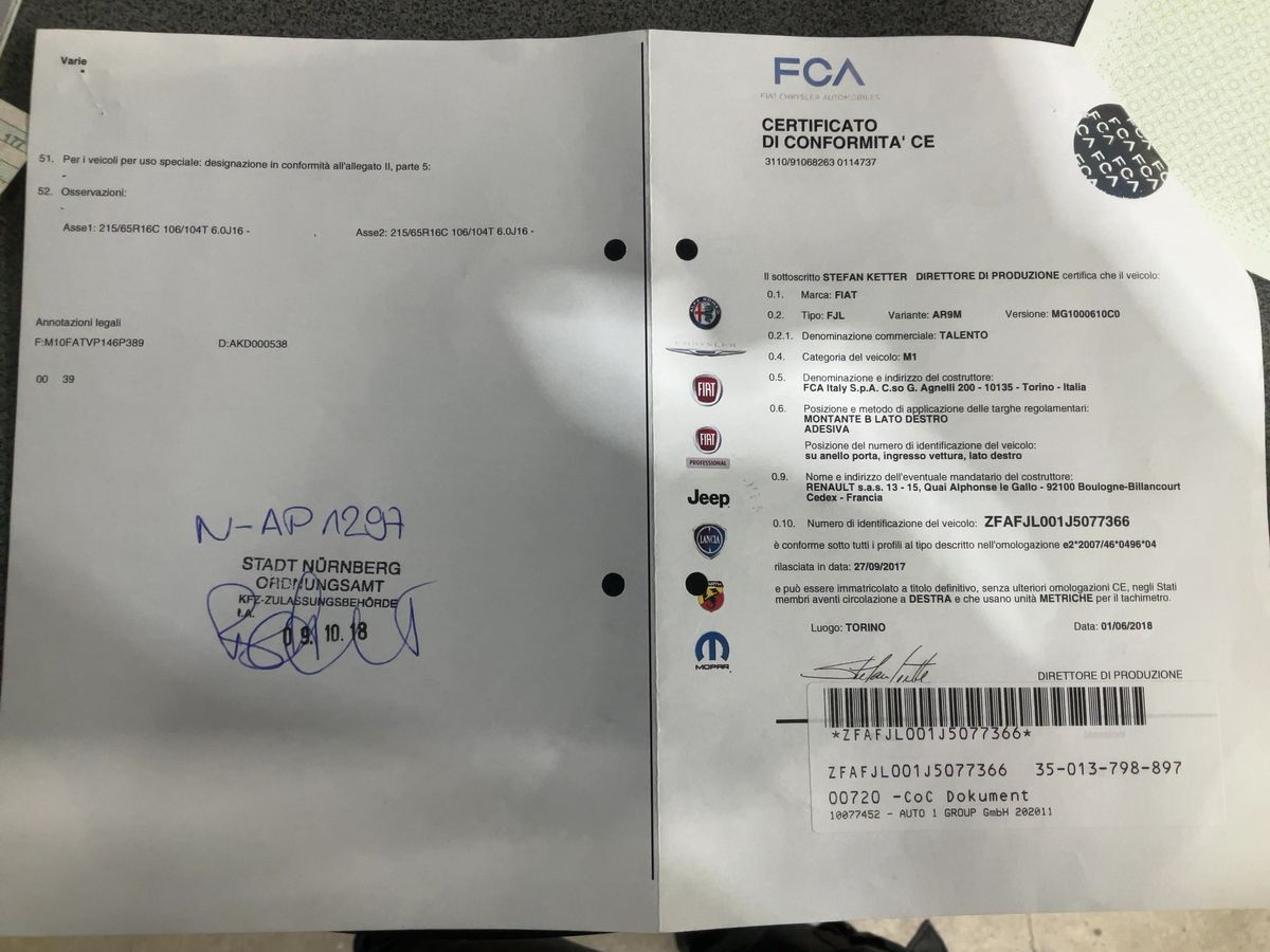 Fiat Talento d'occasion