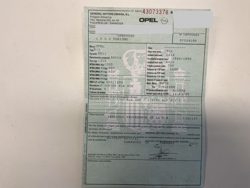 Opel Astra 1.6 Enjoy — zdjęcie 16