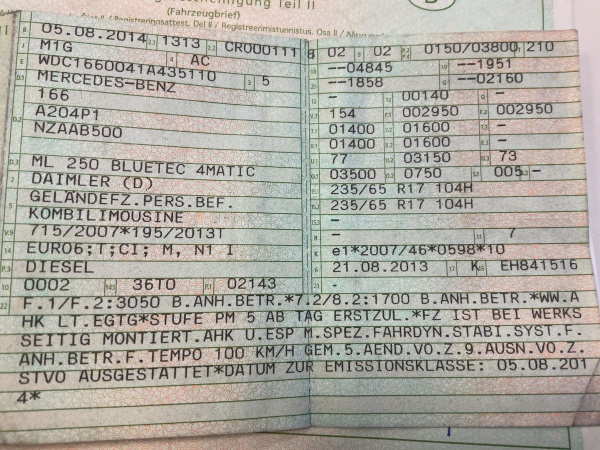 Mercedes-Benz M-Klasse d'occasion